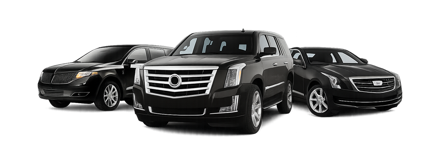 Orchid fleet of black luxury sedans and SUVs